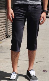Capri Skinny Cut off Shorts, For Men. Made in America. 98%cotton 2% 