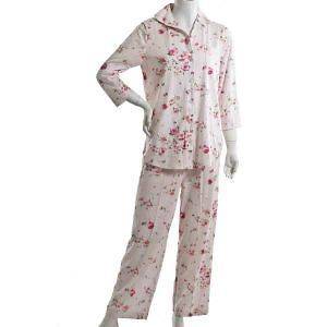 CAROLE HOCHMAN Womens Vanity Rose Pajama 2 Pc Set 189100 Pink Sz 