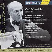 Carl Schuricht Conducts Schumann Mendelssohn CD, Feb 2005, Haenssler 