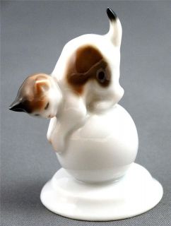 cat figurine in Pottery & China