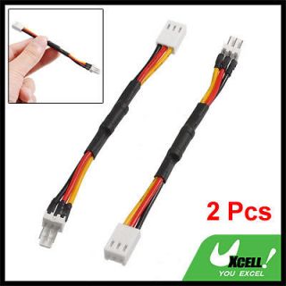 pin Extension Cord PC Fan Speed Noise Reduction Cable Controller
