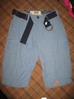 New Mens Cargo Shorts Size 29 Urban Pipeline Slate Blue Light Weight 