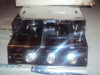 VINTAGE AUTO SONIC STEREO TAPE PLAYER 4 TRACK UNDER DASH BOAT OR 