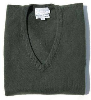 100% Pure Cashmere Sweater from The Andover Shop Made in Scotland MINT 