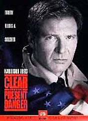 Clear and Present Danger (DVD, 1998, Sensormatic) (DVD, 1998)
