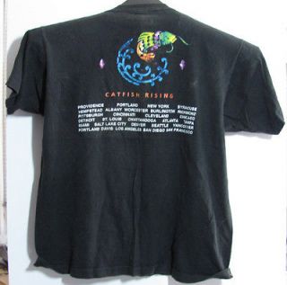 Original Vintage 1991 Jethro Tull Catfish Rising Concert Tour T Shirt