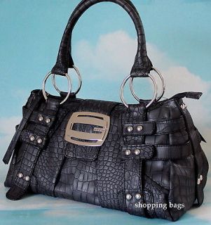 Handbag Guess Carriage.+ WALLET. THE PERFECT MATCH. Black Color. 100% 