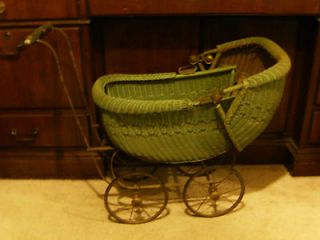 antique wicker buggy in Baby Carriages & Buggies