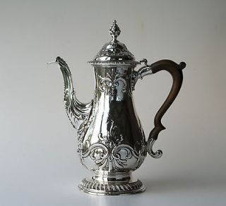 George III Silver Coffee Pot London 1769, by Daniel Smith & Robert 
