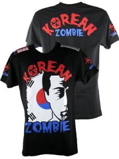 Traumma Combat Korean Zombie Chan Sung Jung Black Characters T shirt 