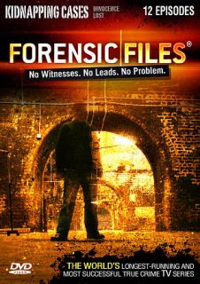 Forensic Files Kidnapping Cases DVD, 2011, 2 Disc Set
