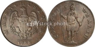Massachusetts Cent, 1788