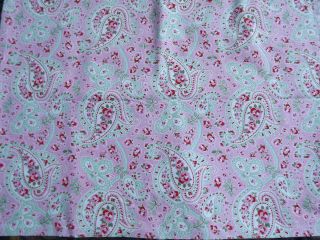 Cath Kidston Rosali Pink Paisley Fabric 60 wide x 39 long IKEA NEW