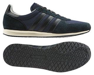 New Adidas Originals Mens ADISTAR RACER Shoes Gray Indigo Blue 
