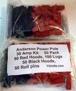 50 Pairs Anderson Powerpoles 30 Amp Sermos Powerpole 50 Pair