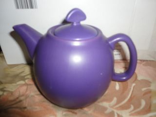 chantal tea pot purple Ty Bear and large ornament