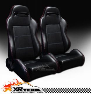   Reclinable Racing Seats+Sliders Pair 13 (Fits: Chevrolet Colorado