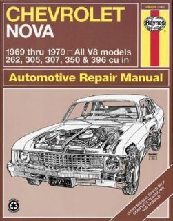 Haynes Chevrolet Nova Owners Workshop Manual, 1969 1979 No. 241,Vol. 8 