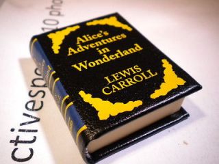 Del Prado miniature book   Alices adventures in wonderland   Lewis 