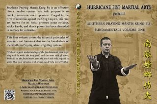 Southern Praying Mantis Kung Fu Volume One Fundamentals DVD