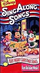 Disney Sing Along Songs: Very Merry Christmas Songs in VHS Tapes 