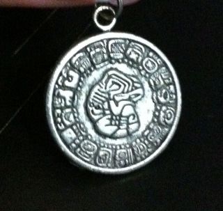 Tribal Mayan Calendar charm jewelry copper (I got it In Honduras 