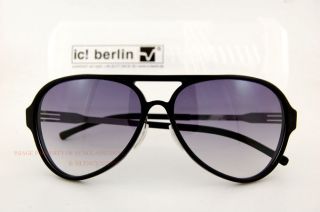 New ic berlin Sunglasses Model gefrorne tranen Color black/chrome/c 