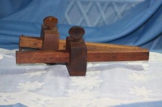 old Antique CARPENTERY Wood Working SCRIBE Tool