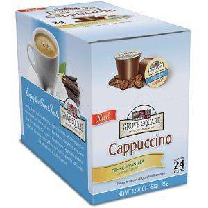 Grove Square Cappuccino French Vanilla 24 K cups