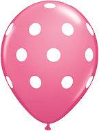 pink polka dot balloons in All Occasion Party Supplies