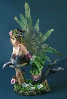 SASSY FAIRY FIGURINE Butterfly Flower Faeries Fantasy Nymph NEW 