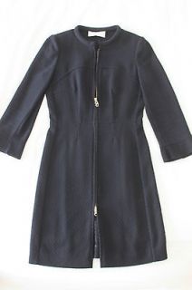   BE ALL END ALL***INSANELY LUXE VALENTINO ZIP FRONT DRESS/COAT*4