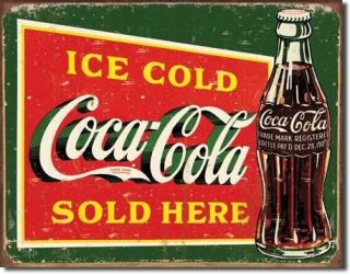 Coca Cola Sign in Soda