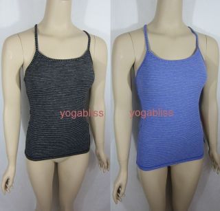 LULULEMON POWER Y TANK TOP   SOFT BRUSHED LUON   4 6 8 10 12
