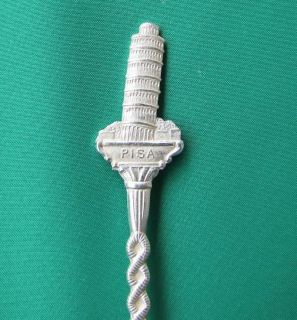Leaning Tower of Pisa ITALY Souvenir COLLECTORS SPOON