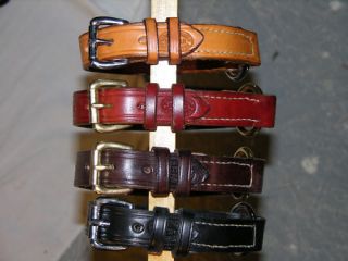leather dog collar in Dog Supplies