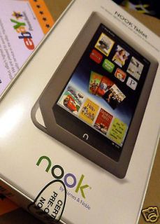 Barnes&Noble B&N NOOK Tablet 8GB 1GHz Wi Fi 7in BNTV250A Certified 