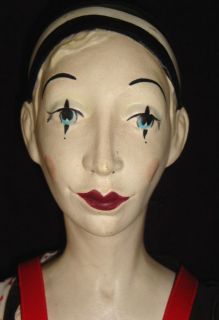 VINTAGE PIERROT DOLL 1979 CLAUDIA COHEN LIMITED EDITION # 420 OF 500 