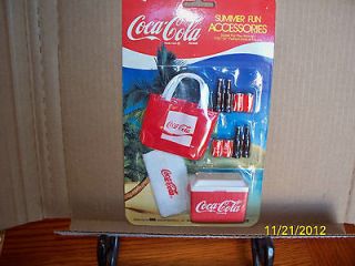 Coca Cola food fun accessories COOLER BEACH BAG coke goes with 11 1/2 