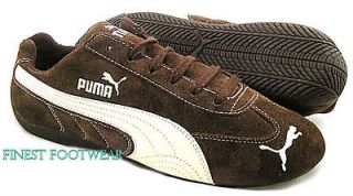 NEW Puma Speed Cat Womens Brown Casual Sneaker Shoes US 7