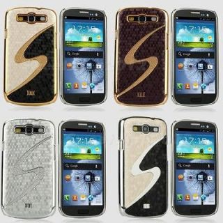 1X Plating Metal Panel Case Cover For Samsung Galaxy SIII S3 i9300