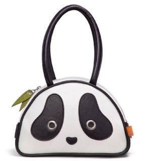 Panda SMALL handbag MORN CREATIONS PANDARAMA kung fu tote purse bag 