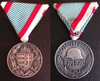   Horthy era Hungary Hungarian War Commemorative Medal with Swords WW1