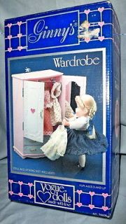 1984 Vogue 8 GINNY Doll CLOSET / WARDROBE in Original UNOPENED Box