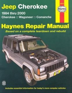 Jeep Cherokee and Comanche, 1984 2000 by J. H. Haynes and Bob 