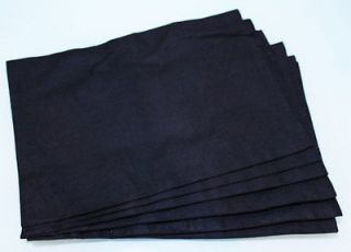Newly listed SET OF 6 BLACK ORIENTAL PLACE MATS. NEW