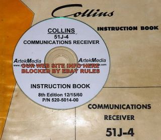 COLLINS 51J 4 RECEIVER OPERATING & SERVICE MANUAL