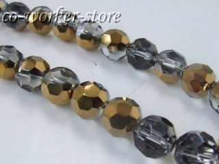 5pcs 13 Shine Faceted crystal drum beads 9*12mm