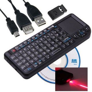   Wireless Touchpad Mouse Remote Controller Handheld Keyboard for PC
