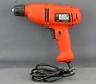 Corded Black and Decker Variable Speed Drill Model Dr200